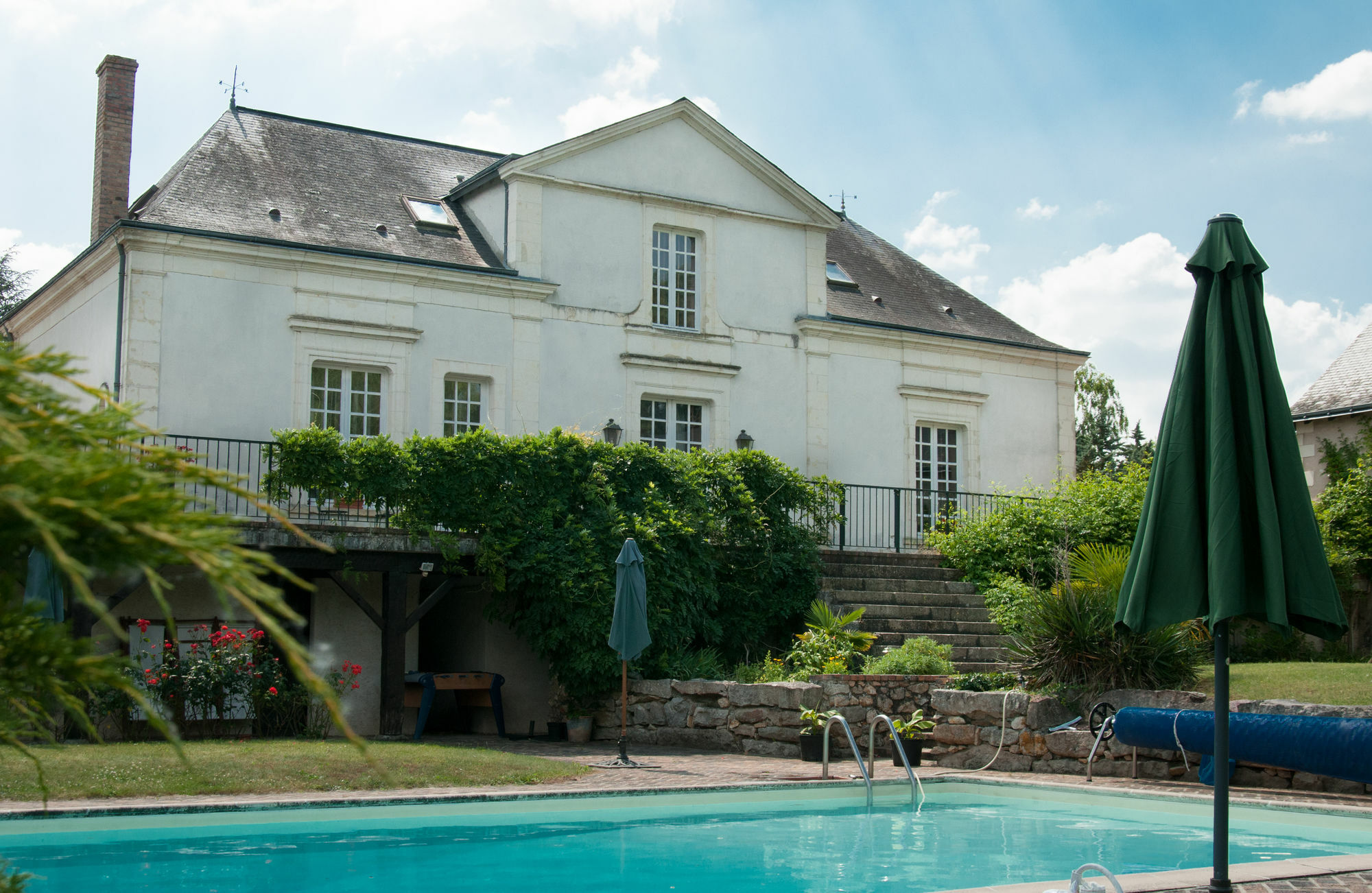 Hotel Domaine De La Courbe Le Lude Exterior foto